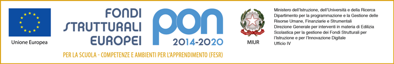 Logo PON 2014 2020 fesr ridotta