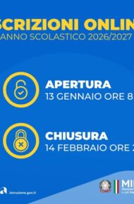 Iscrizioni online 2026-27